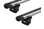 Fix point roof rack Thule Slidebar for Tesla Model S (mkI)(with glass roof) 2012-2015