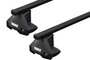 Naked roof rack Thule Squarebar Evo for Ford Fusion (mkII) 2013→ (USA)