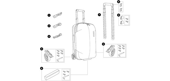 Thule Subterra Carry-On (Mineral)