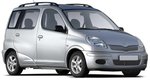 Verso 5-doors MPV from 1999 to 2005 raised rails
