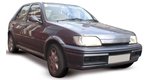 5-doors Hatchback from 1989 to 1997 fixed points