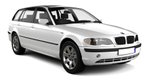 E46 Touring 5-doors Wagon from 1997 to 2006 fixed points