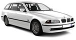 E39 Touring 5-doors Wagon from 1997 to 2003 fixed points