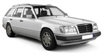 W124 5-doors Wagon from 1985 to 1995 raised rails