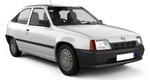  3-doors Hatchback from 1985 to 1991 fixed points