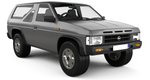 WD21 3-doors SUV from 1986 to 1996 raised rails