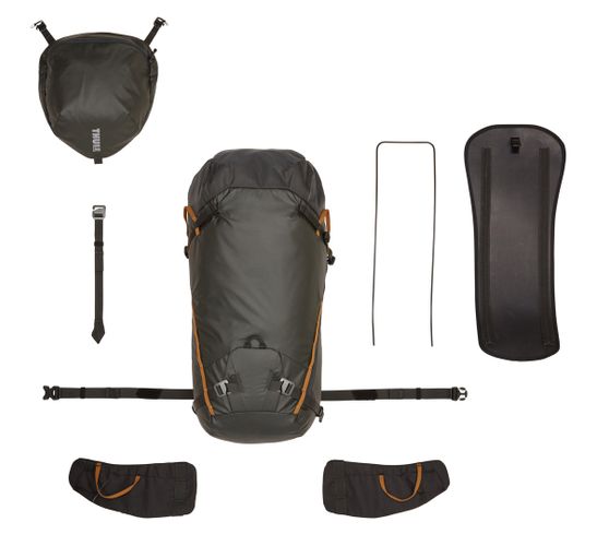 Hiking backpack Thule Stir Alpine 40L (Obsidian) 670:500 - Фото 11