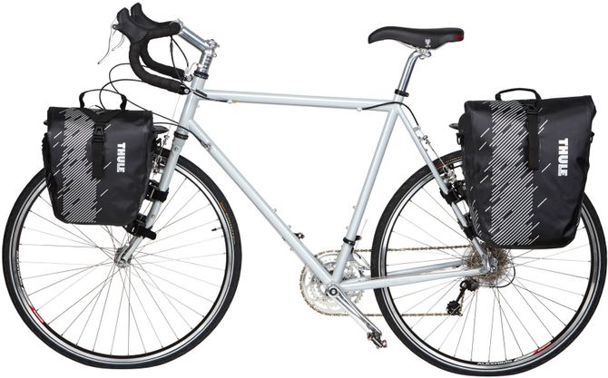 Велосипедные сумки Thule Shield Pannier Large (Black) 670:500 - Фото 4