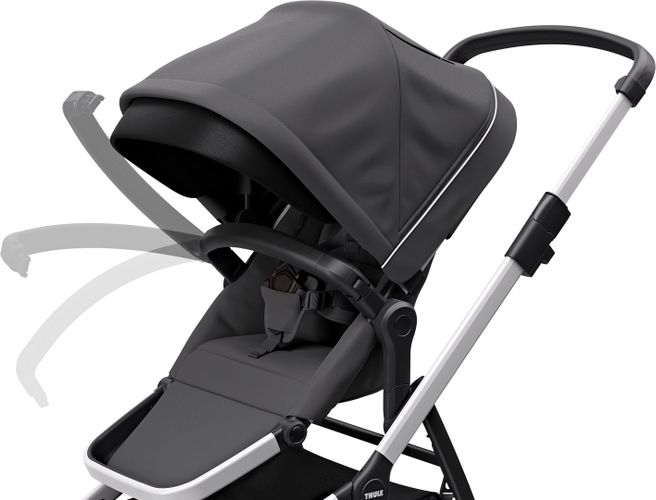 Дитяча коляска з люлькою Thule Sleek (Shadow Grey) 11000008 670:500 - Фото 8