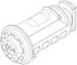 Plastic lock cylinder №004 50288 (EuroRide)