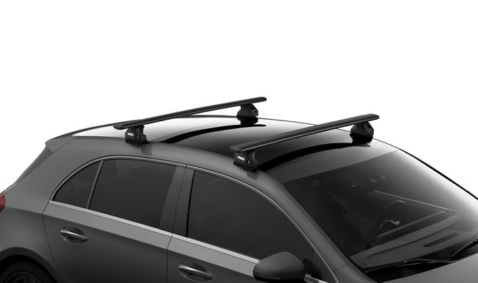 Fix point roof rack Thule Wingbar Evo Black for Subaru Legacy (mkV)(wagon) 2009-2014 670:500 - Фото 2