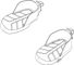 Foot support left and right 52868 (RideAlong Lite)