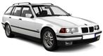 E36 Touring 5-doors Wagon from 1994 to 1999 raised rails