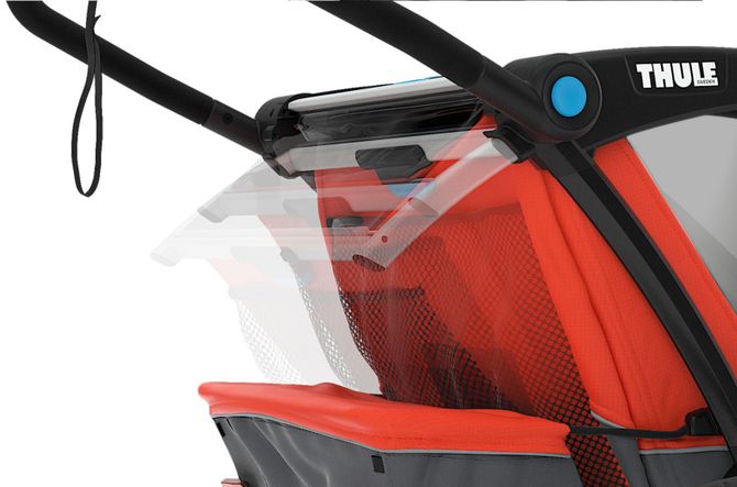 Bike trailer Thule Chariot Cross Single (Roarange-Dark Shadow) 10202002 670:500 - Фото 10