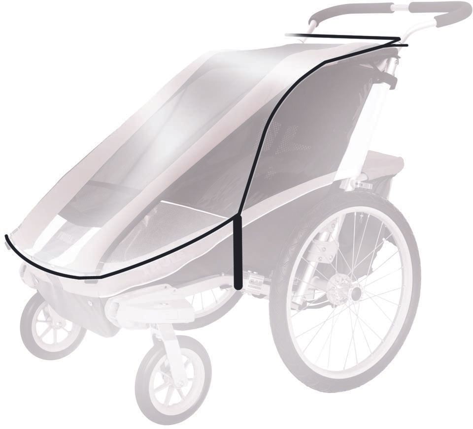 Чехол от дождя Thule Rain Cover (CX 1-Cougar 1) 20100785