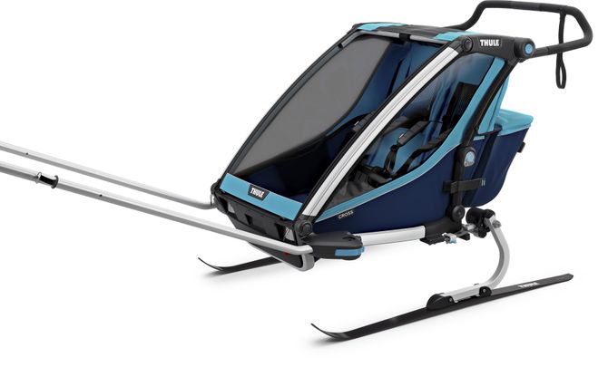 Детская коляска Thule Chariot Cross Double (Blue-Poseidon) 10202003 670:500 - Фото 7