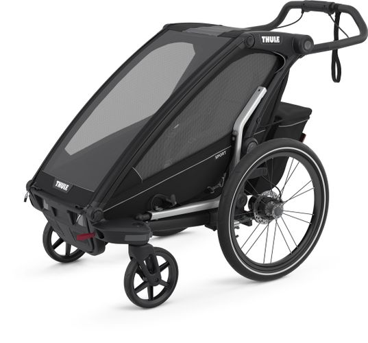 Детская коляска Thule Chariot Sport Single (Midnight Black) 670:500 - Фото 3