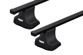 Багажник на гладкий дах Thule Squarebar Evo Rapid для Land Rover Range Rover Sport (mkI) 2005-2013