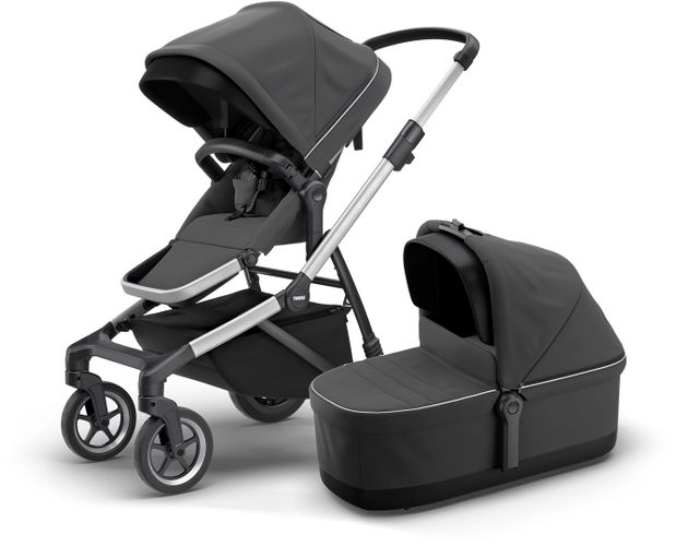 Stroller with bassinet Thule Sleek (Shadow Grey) 670:500 - Фото