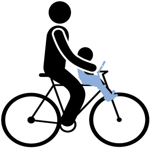 Child bike seat Thule Yepp Mini (Brown) 670:500 - Фото 5