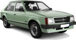 D 5-doors Hatchback from 1979 to 1984 rain gutters