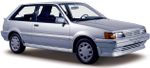 N13 3-doors Hatchback from 1986 to 1990 naked roof
