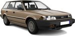  5-doors Wagon from 1987 to 1992 rain gutters