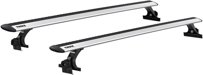 Rain gutters roof rack (15cm) Thule Wingbar Evo (1.50 m) 670:500 - Фото 3