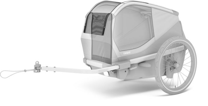 Pet trailer Thule Bexey M (Haze Green) 800000 670:500 - Фото 9