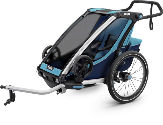 Детская коляска Thule Chariot Cross Single (Blue-Poseidon) 670:500 - Фото