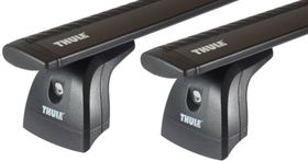 Багажник в штатні місця Thule Wingbar Black для Volkswagen Transporter (T5) 2003-2015 / (T6) 2015-2024