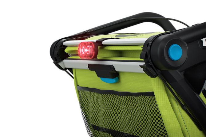 Дитяча коляска Thule Chariot Sport Single (Chartreuse-Mykonos) 10201014 670:500 - Фото 7