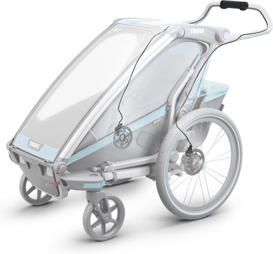 Bike trailer Thule Chariot Sport Single (Blue-Black) 10201001 670:500 - Фото 11
