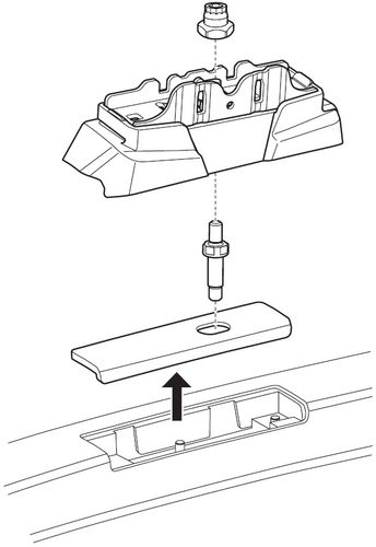 しょーぜん Монтажный комплект Thule 187133 для Toyota bZ4X (mkI) 2022