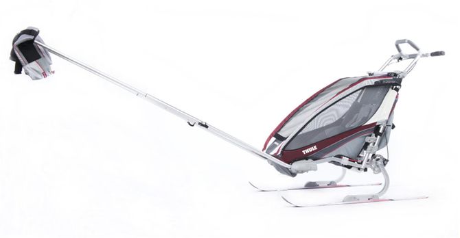 Дитяча коляска Thule Chariot CX 1 (Burgundy) 10101322 670:500 - Фото 5