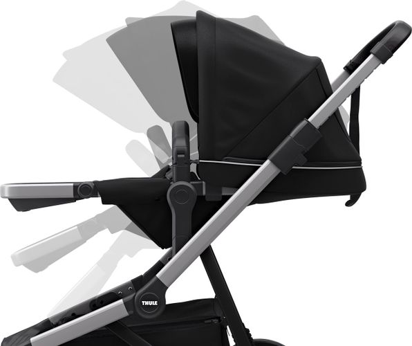 Stroller with bassinet Thule Sleek (Midnight Black) 670:500 - Фото 7