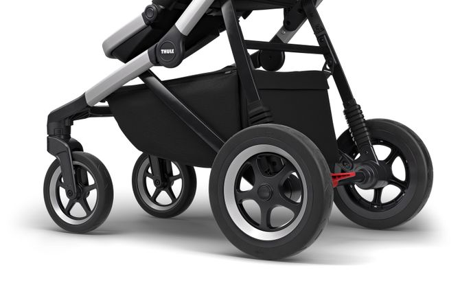 Детская коляска с люлькой Thule Sleek (Midnight Black) 670:500 - Фото 9