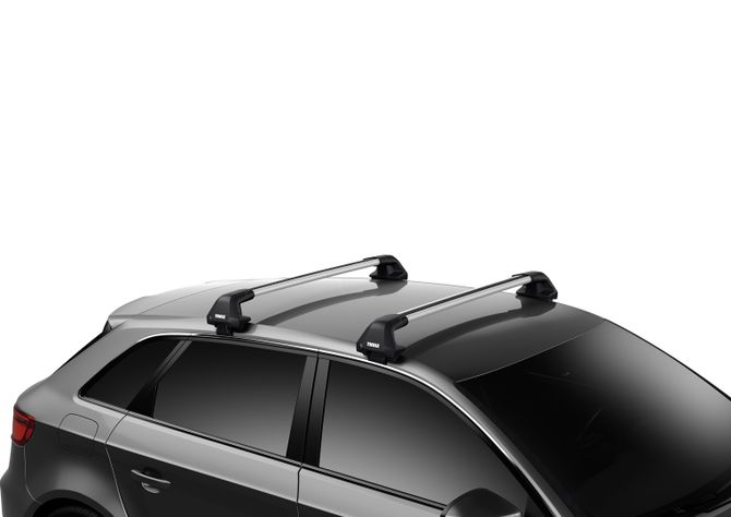 Багажник на гладкую крышу Thule Edge Wingbar для Volkswagen Golf (mkV-mkVI)(хетчбэк) 2003-2012 670:500 - Фото 2