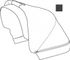 Тканина козирка люльки (Shadow Grey) 54040 (Sleek Bassinet)