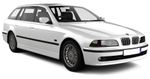 E39 Touring 5-doors Wagon from 1998 to 2004 fixed points