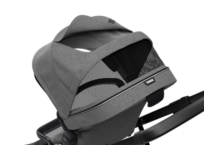 Дитяча коляска Thule Sleek (Black/Grey Melange) 670:500 - Фото 5
