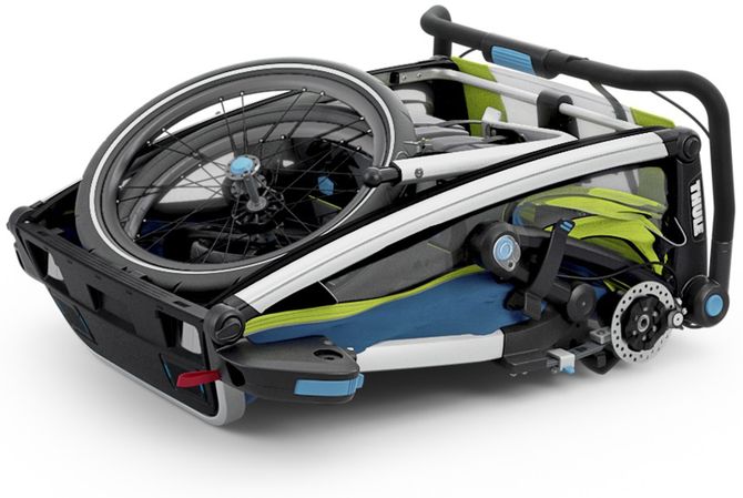 Дитяча коляска Thule Chariot Sport 2 (Chartreuse-Mykonos) 10201016 670:500 - Фото 5