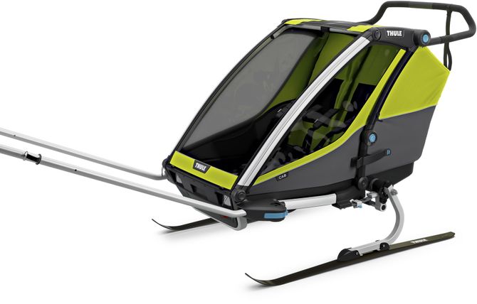 Дитяча коляска Thule Chariot Cab Double (Chartreuse) 10204003 670:500 - Фото 8