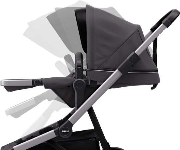 Дитяча коляска з люлькою Thule Sleek (Shadow Grey) 11000008 670:500 - Фото 7