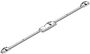 Right central lock (900 mm) 55516 (Force 3 S)