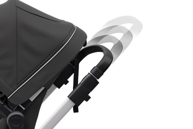 Дитяча коляска з люлькою Thule Sleek (Shadow Grey) 11000008 670:500 - Фото 10