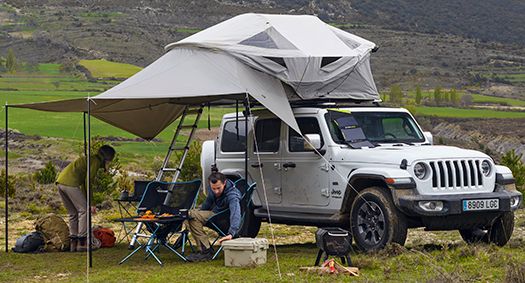 Палатки на крышу