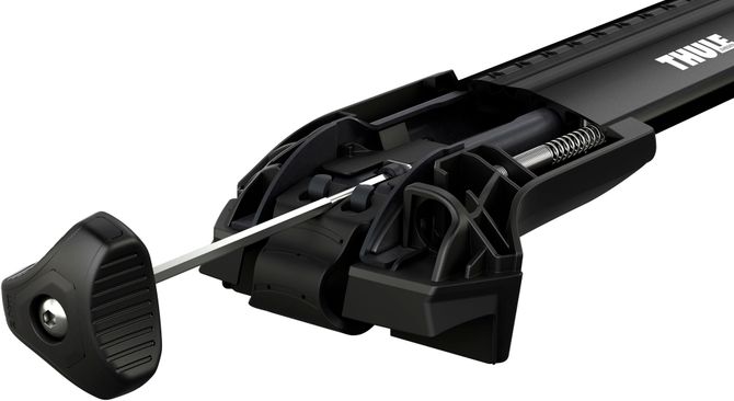 Багажник на рейлинги Thule Wingbar Edge Black (0.95м) 670:500 - Фото 4