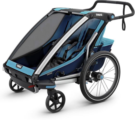 Детская коляска Thule Chariot Cross Double (Blue-Poseidon) 10202003 670:500 - Фото 3