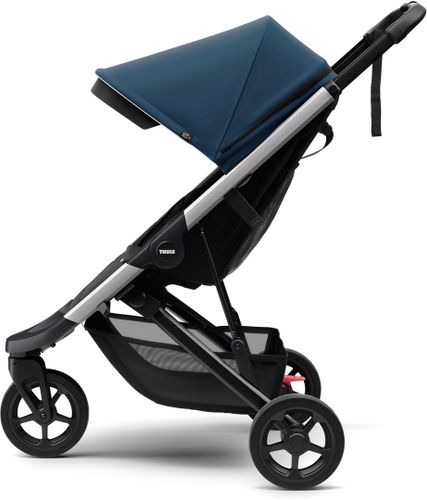 Детская коляска Thule Spring (Aluminium / Majolica Blue) 670:500 - Фото 2